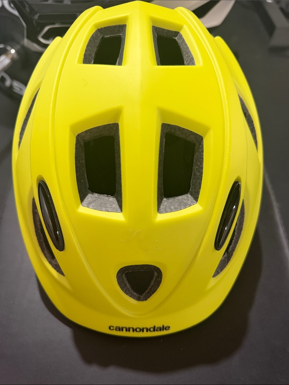 Cannondale Bright Yellow Cycling Helmet